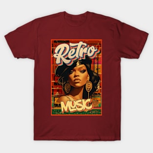 Rihanna Retro Music Fan T-Shirt